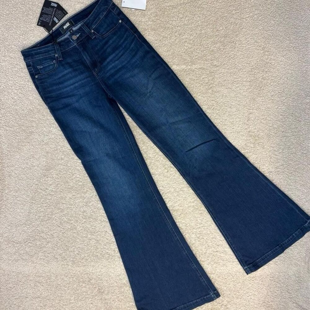 Paige Genevieve Flare Jean in Bespoke size 26 NWT - Picture 2 of 9